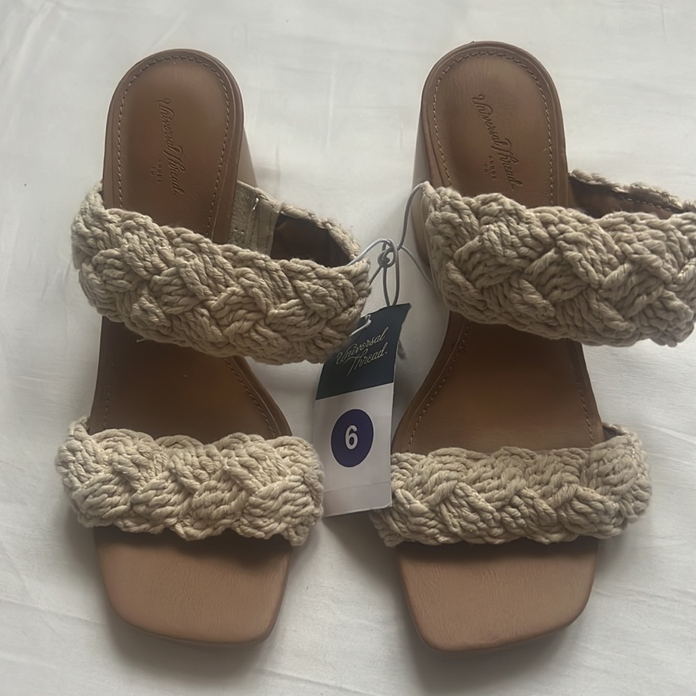 Nwt Universal Thread Stassi Mule Heels - Picture 5 of 10